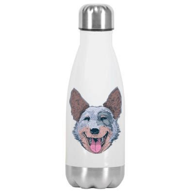 Happy Australian Cattle Dog  Stainless Steel Insulated Water Bottle