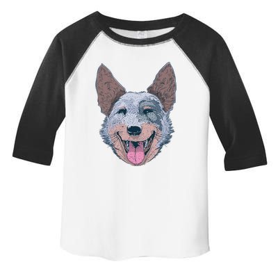 Happy Australian Cattle Dog  Toddler Fine Jersey T-Shirt