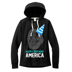 Happy Birthday America Women's Fleece Hoodie