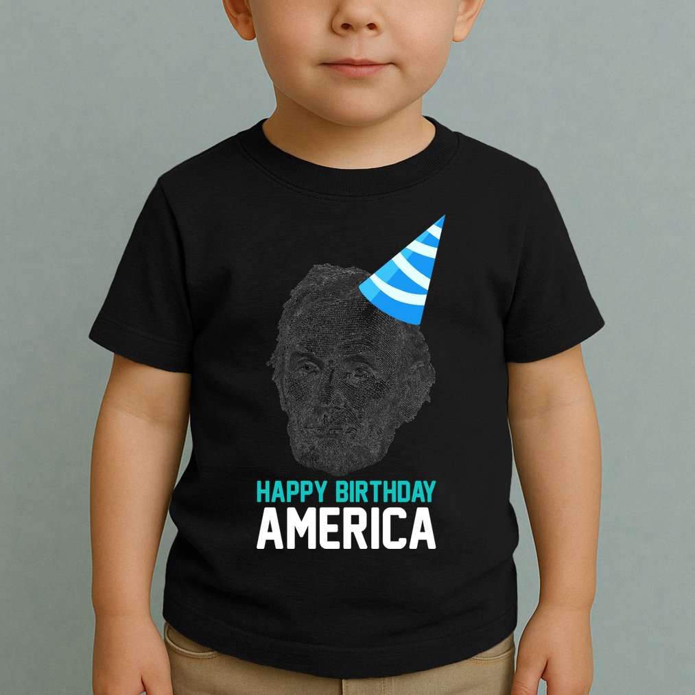 Happy Birthday America Toddler T-Shirt