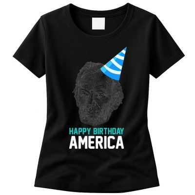 Happy Birthday America Womens T-Shirt