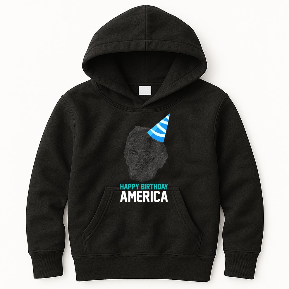 Happy Birthday America Kids Hoodie