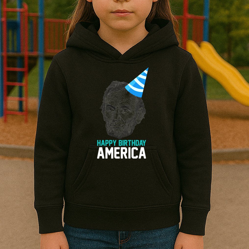 Happy Birthday America Kids Hoodie