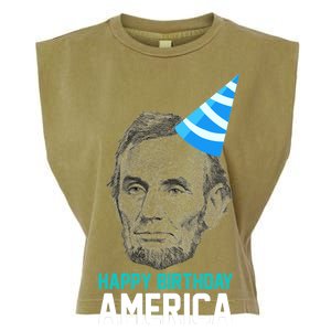 Happy Birthday America Garment-Dyed Women's Muscle Tee