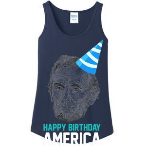 Happy Birthday America Ladies Essential Tank