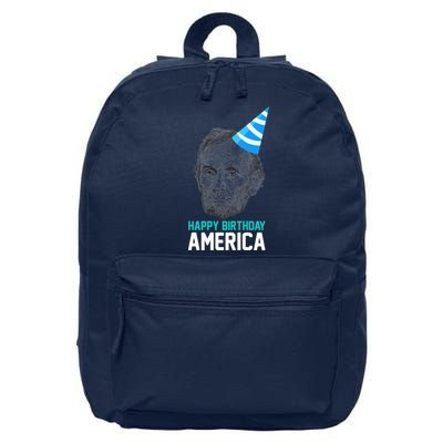 Happy Birthday America 16 in Basic Backpack