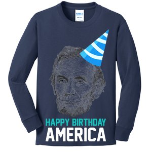 Happy Birthday America Kids Long Sleeve Shirt