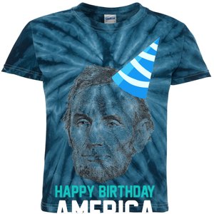 Happy Birthday America Kids Tie-Dye T-Shirt