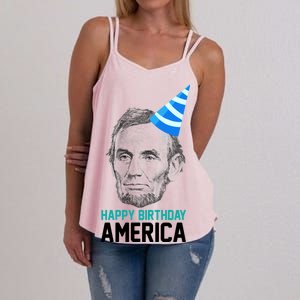 Happy Birthday America Women's Strappy Tank