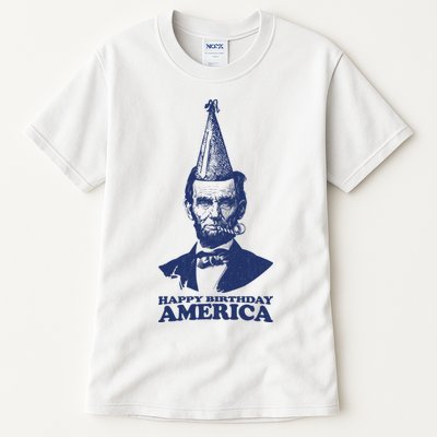 Happy Birthday America Abe Lincoln Tall T-Shirt