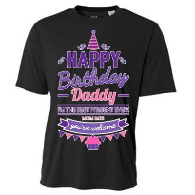 Happy Birthday Daddy Daughter  Cooling Performance Crew T-Shirt