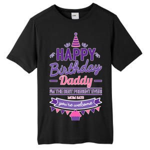 Happy Birthday Daddy Daughter  Tall Fusion ChromaSoft Performance T-Shirt