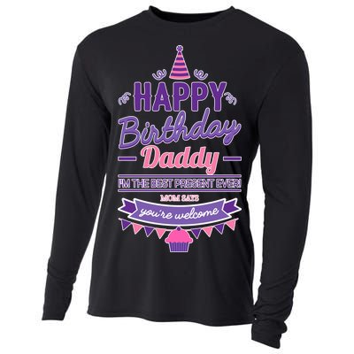 Happy Birthday Daddy Daughter  Cooling Performance Long Sleeve Crew