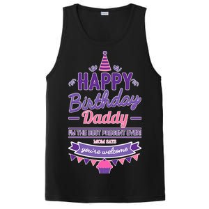 Happy Birthday Daddy Daughter  PosiCharge Competitor Tank