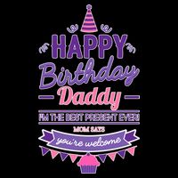 Happy Birthday Daddy Daughter  Kids Hoodie