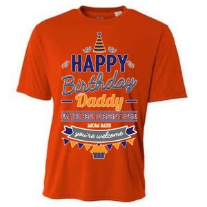 Happy Birthday Daddy Son Cooling Performance Crew T-Shirt