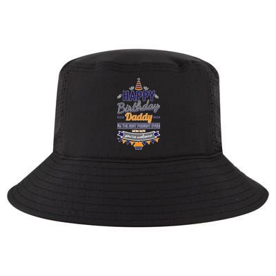 Happy Birthday Daddy Son Cool Comfort Performance Bucket Hat