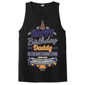 Happy Birthday Daddy Son PosiCharge Competitor Tank