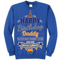 Happy Birthday Daddy Son Sweatshirt