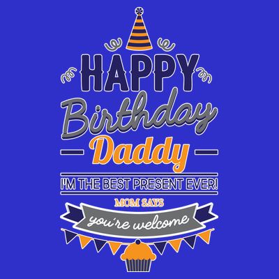 Happy Birthday Daddy Son T-Shirt