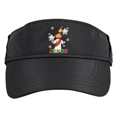Happy Birthday Jesus Adult Drive Performance Visor