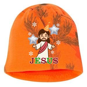 Happy Birthday Jesus Kati - Camo Knit Beanie