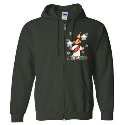 Happy Birthday Jesus Full Zip Hoodie