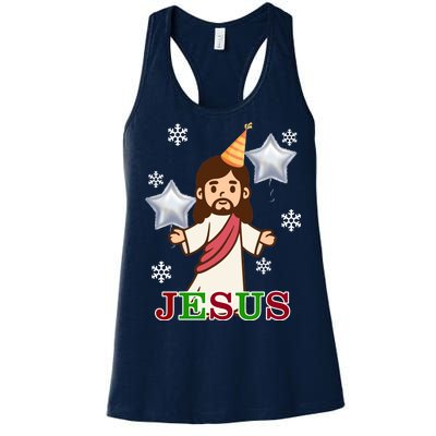 Happy Birthday Jesus Women's Racerback Tank