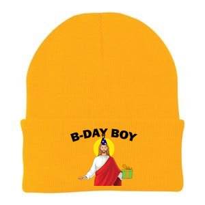 Happy Birthday Jesus! B-Day Boy Knit Cap Winter Beanie