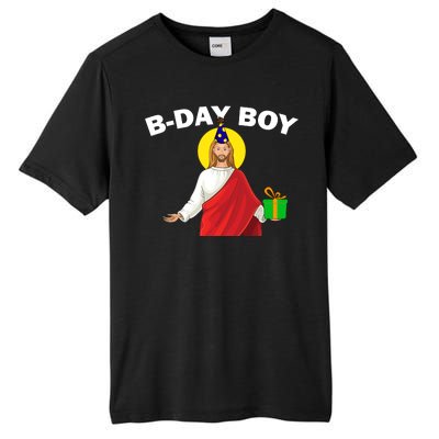 Happy Birthday Jesus! B-Day Boy Tall Fusion ChromaSoft Performance T-Shirt