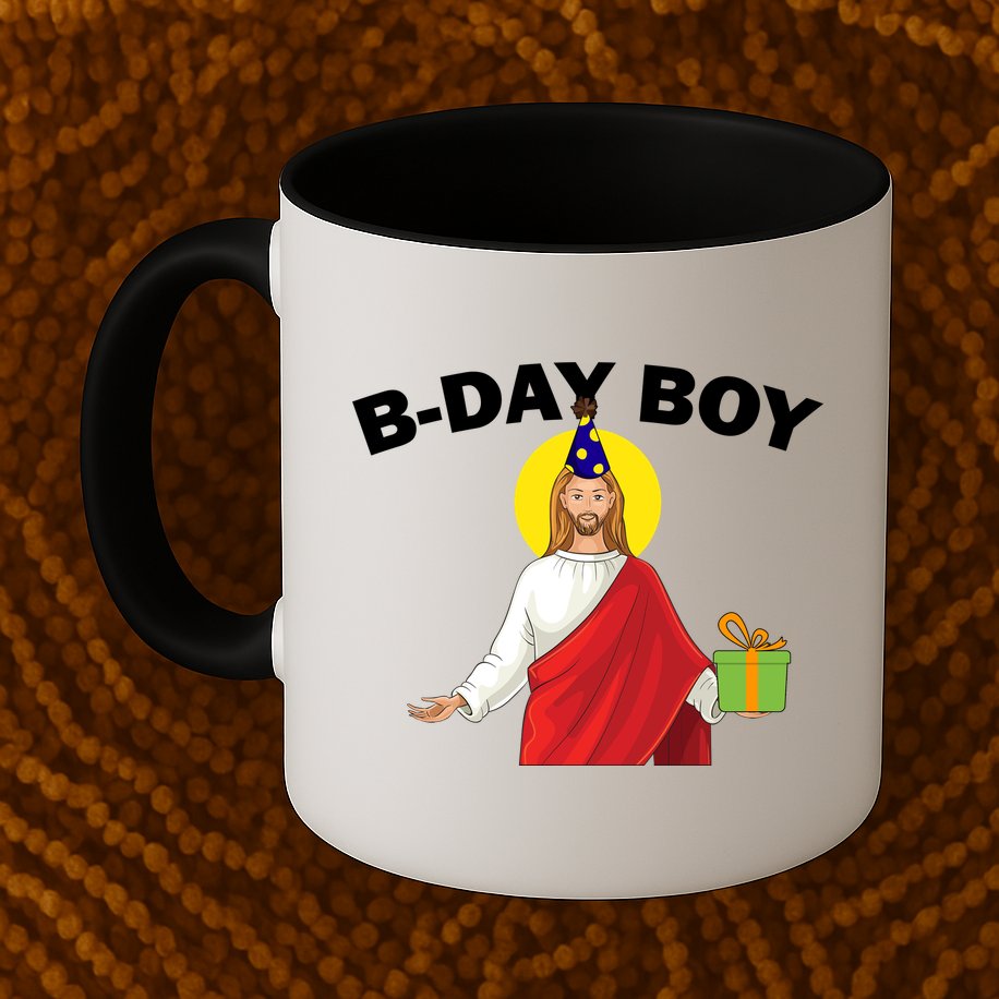 Happy Birthday Jesus! B-Day Boy Mug