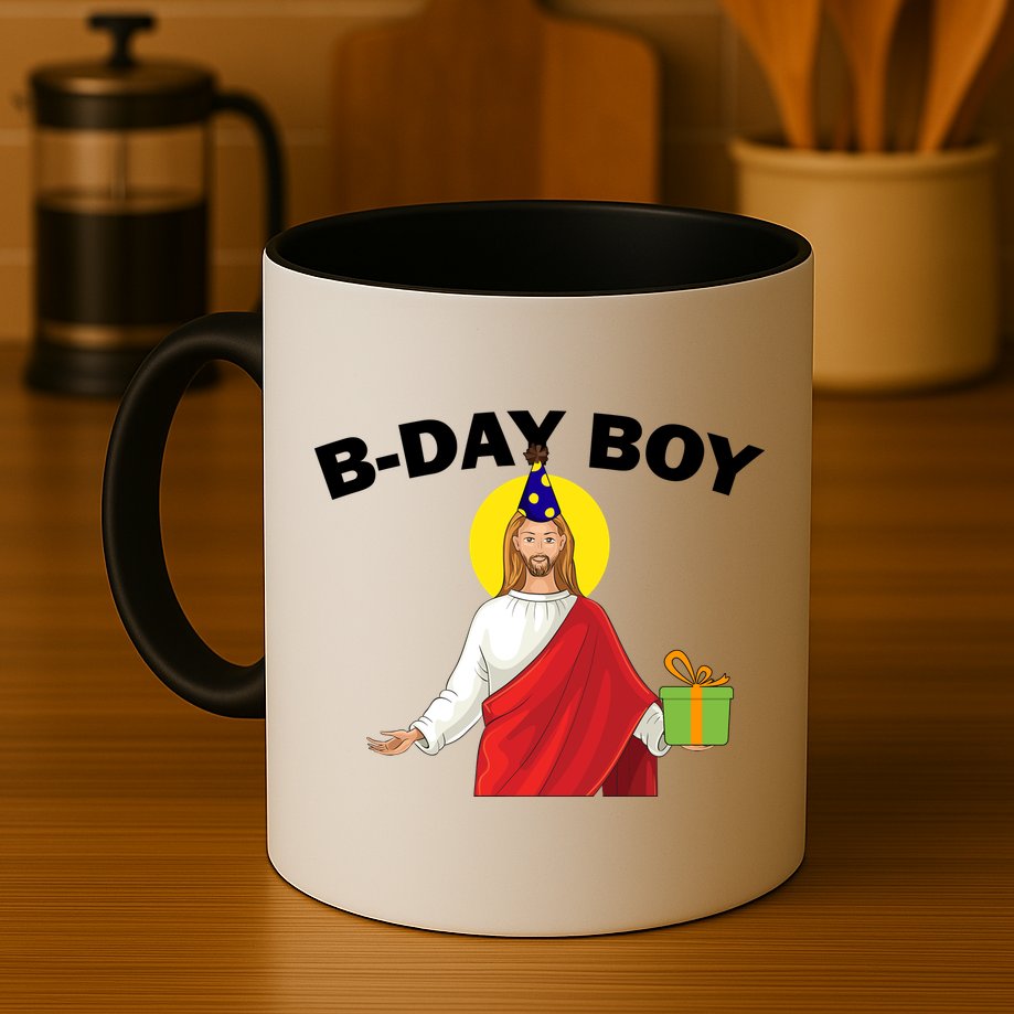 Happy Birthday Jesus! B-Day Boy Mug