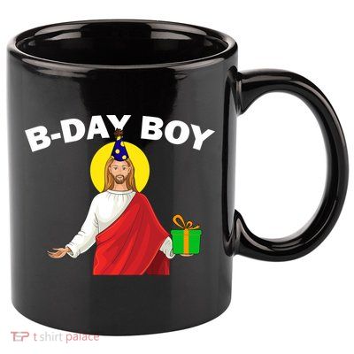 Happy Birthday Jesus! B-Day Boy 11oz C Handle Ceramic Mug