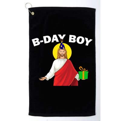 Happy Birthday Jesus! B-Day Boy Golf Towel