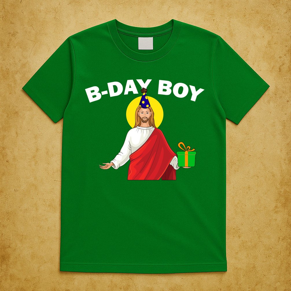 Happy Birthday Jesus! B-Day Boy T-Shirt