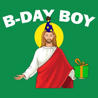 Happy Birthday Jesus! B-Day Boy T-Shirt