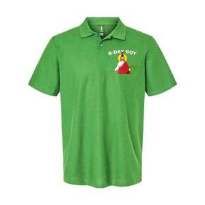 Happy Birthday Jesus! B-Day Boy Softstyle Adult Sport Polo