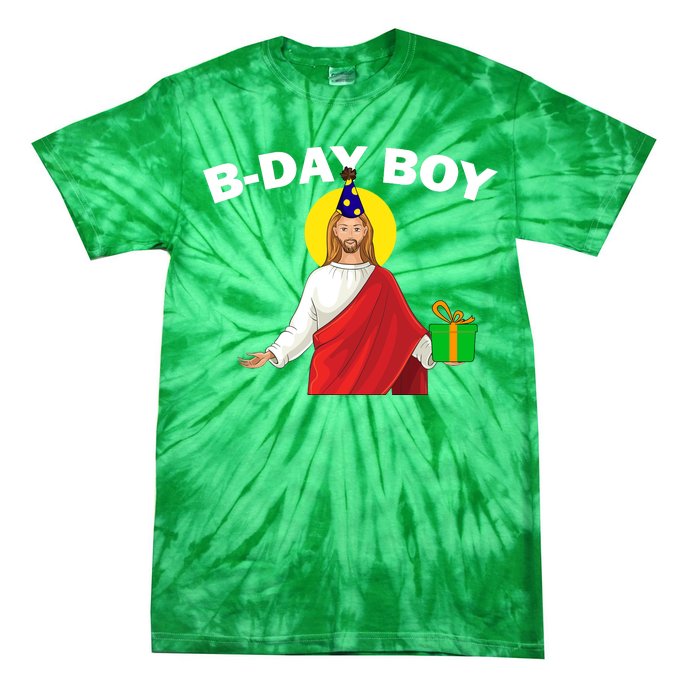 Happy Birthday Jesus! B-Day Boy Tie-Dye T-Shirt