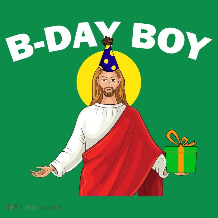 Happy Birthday Jesus! B-Day Boy Women's V-Neck T-Shirt