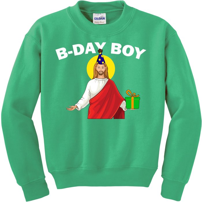 Happy Birthday Jesus! B-Day Boy Kids Sweatshirt