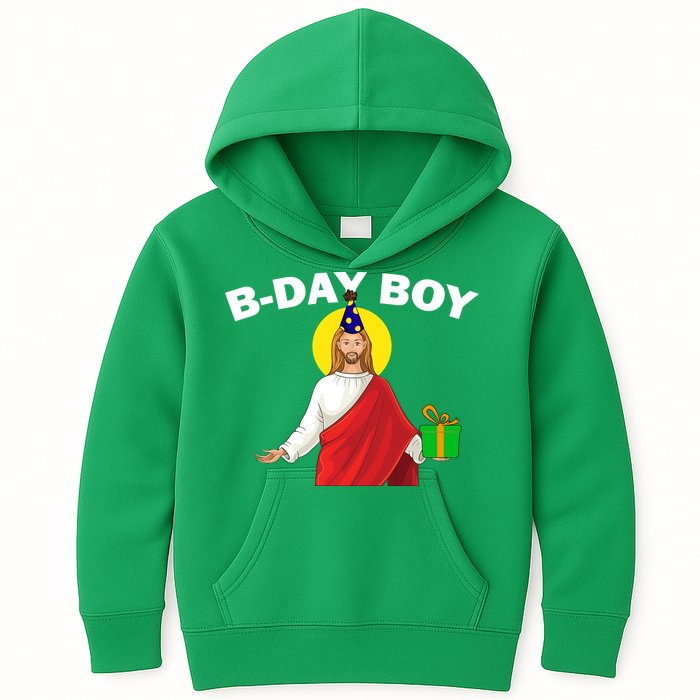 Happy Birthday Jesus! B-Day Boy Kids Hoodie
