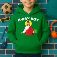 Happy Birthday Jesus! B-Day Boy Kids Hoodie