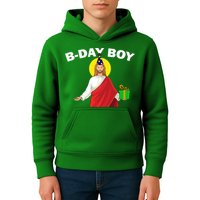 Happy Birthday Jesus! B-Day Boy Kids Hoodie