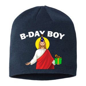 Happy Birthday Jesus! B-Day Boy Sustainable Beanie