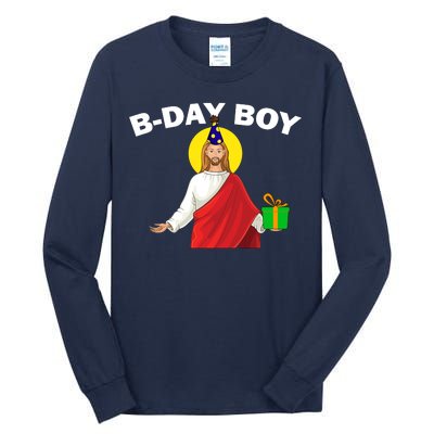 Happy Birthday Jesus! B-Day Boy Tall Long Sleeve T-Shirt