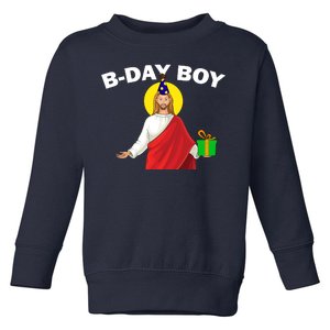 Happy Birthday Jesus! B-Day Boy Toddler Sweatshirt