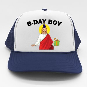 Happy Birthday Jesus! B-Day Boy Trucker Hat