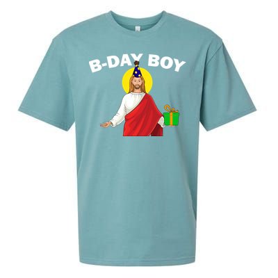 Happy Birthday Jesus! B-Day Boy Sueded Cloud Jersey T-Shirt