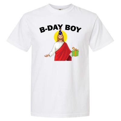 Happy Birthday Jesus! B-Day Boy Garment-Dyed Heavyweight T-Shirt