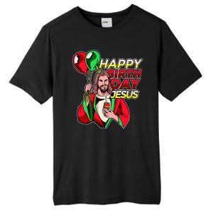 Happy Birthday Jesus Funny Christmas Birthday Boy Tall Fusion ChromaSoft Performance T-Shirt